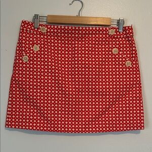 J Crew mini skirt, size 8
